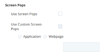 Screenshot of the Screen Pops section of the Skills page.